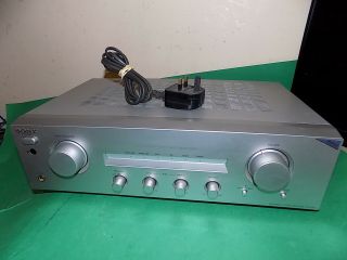 Sony Ta - Fe370 Vintage Integrated Amplifier Amp Hifi Separate Silver Phono