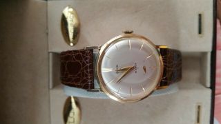 Vintage 50s 10k Gold Filled Elgin Man Hand - Wind Watch