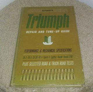Vintage Triumph Car Book Glenn 