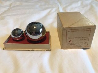 Vintage Chase Salt And Pepper Spheres