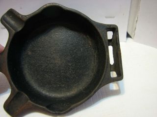 Griswold cast iron ashtray matches holder Erie PA 570 ash tray Tobacciana 3