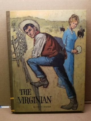 The Virginian By Owen Wister Hc 1968 Unabridged,