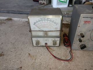Vintage Dwell Angle And Tachometer By Accurate Instrument Co.  Bt - 162