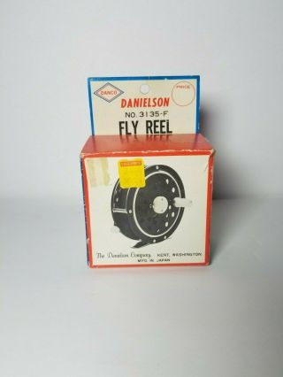 Vintage Danielson Fly Reel No.  3135 - F Danco Nib Box Collectible