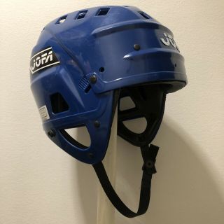 Jofa Hockey Helmet 280 Sr Senior Dark 54 - 59 Blue Vintage Classic