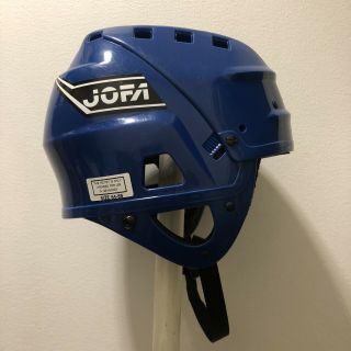 JOFA hockey helmet 280 SR senior dark 54 - 59 blue vintage classic 2