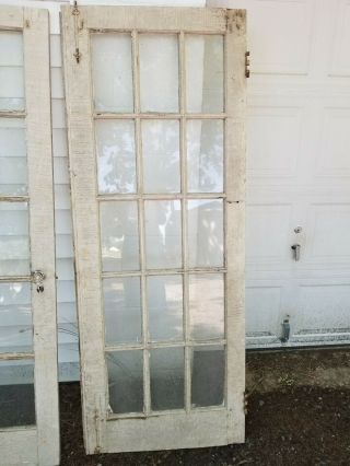 Vintage Wooden French doors 3
