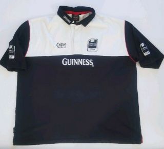 Mens Guinness Rugby Shirt Jersey 3XL Cotton vintage Cotton Traders XXXL 2