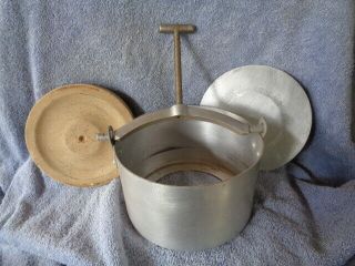 Vintage/old/butcher`s/smallgoods Alloy Cooked Meat Press