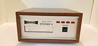 Vintage Columbia Solid State Stereo 8 Track Player 2686 Made In Japan