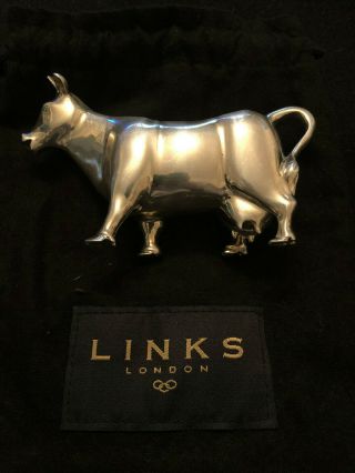Links Of London Sterling Silver Cow Creamer Jug