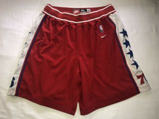Vintage Nike Philadelphia 76ers Basketball Shorts Nba 90s Size Xl Authentic