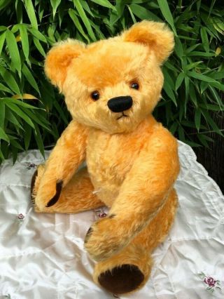 Vintage Chad Valley Mohair Teddy Bear 24 Inches