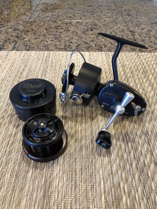 Vintage Garcia Mitchell 300 Spinning Reel. ,  Extra Spool And Case