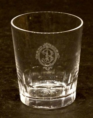 Antique Biltmore Hotel Vintage Los Angeles Restaurant Etched Shot Glass