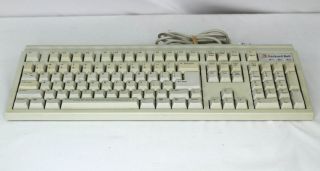 Vintage Packard Bell Mechanical Clicky Keyboard Model 5131c Ps/2 Wired Retro Pc
