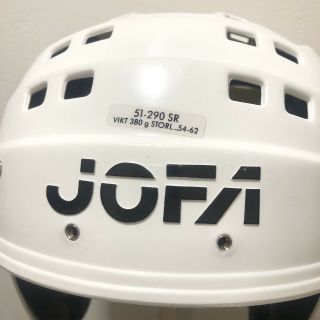 JOFA hockey helmet 290 SR senior white vintage classic 3