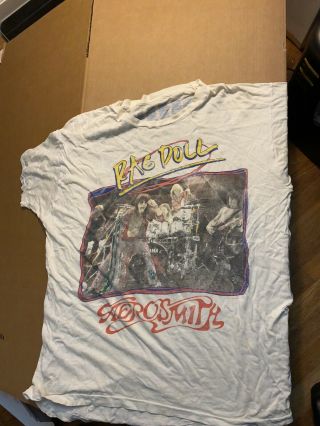 Vintage Aerosmith Concert T - Shirt