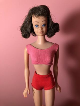 1963 Brunette Midge Doll Vintage Barbie Doll Best Friend