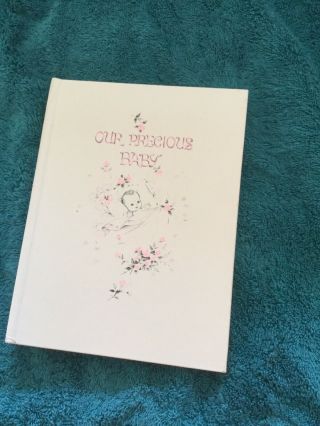 Vintage Cr Gibson Baby Book Newborn Poems Poetry 1970