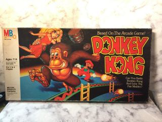 Vintage 1982 Donkey Kong Board Game (milton Bradley)
