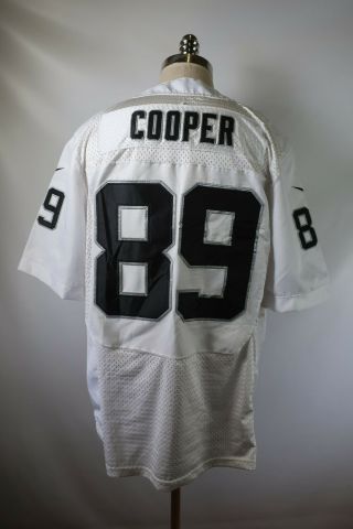 C8954 Vtg Nike Oakland Raiders Amari Cooper 89 Nfl Football Jersey Size 48