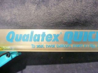 VINTAGE ANTIQUE RETRO Qualatex quickie clipper balloon sealing tool 2