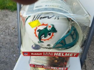 Dan Marino Miami Dolphins Autographed Mini Helmet