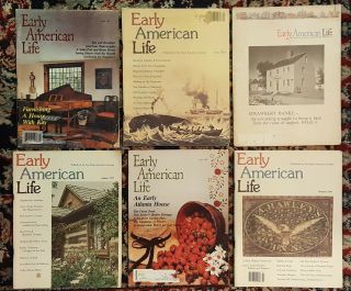 16 Early American Life Magazines Vintage Antiques House Plans How To Collect