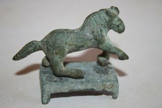 Ancient Thracian/celtic Bronze Spirited Horse 1st Century Bc/ad Equestrian