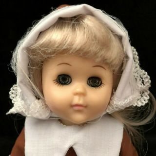 Vintage Vogue Thanksgiving Holiday Ginny In Pilgrim Outfit 8 " Vinyl Doll