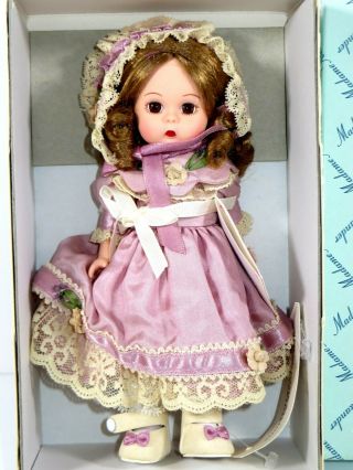 Madame Alexander Doll 8 " Vintage Violet Silk Victorian 30405