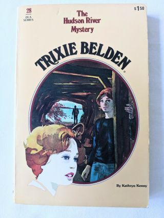 Trixie Belden The Hudson River Mystery 28 Vintage 1979