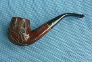 Willard Imported Briar Curved Stem Smoking Pipe