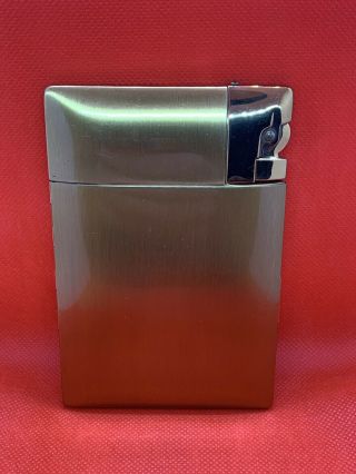 Elgin American Magic Action Gold Tone Cigarette Case With Lighter Usa