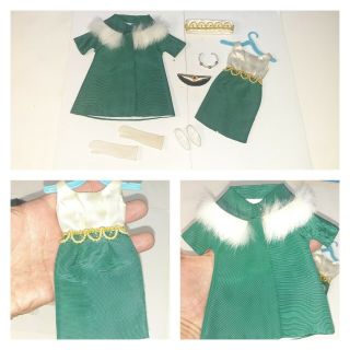Vintage Ideal Tammy Doll On The Town Outfit 9168 - 6 Nm Un - Played Japan