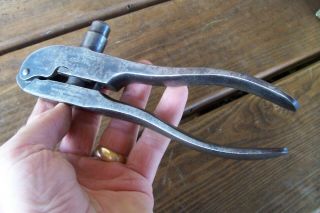 Antique Winchester 38 Wcf Old Gun Cartridge Reloading Tool 1874 & 82patent Date