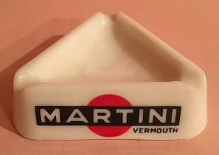 Vintage Martini Ashtray From The 60s.  By Vetreria Lusvardi Italy