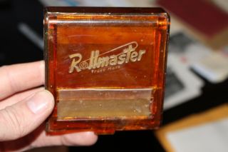 Vintage Rollmaster Bakelite Tobacco Cigarette Roller Rolling Machine