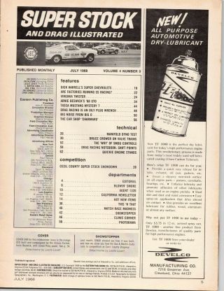 stock & drag july 1968 farmer beswick - tasca ford - dick harrell - barracuda 2