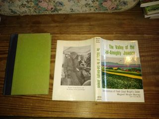 Autobiography Frank Lloyd Wright Sister Jonses 1st Print Book Architecture