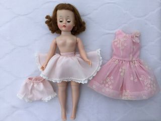 Madame Alexander Vintage Cissette Doll Pink Slip And Undies Untagged Dress