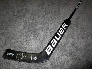 Carter Hart Philadelphia Flyers Signed Autographed Goalie Hockey Stick W/coa