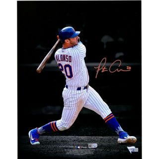 Pete Alonso Autographed York Mets " Spotlight " 11 " X 14 " Photograph Fanatics