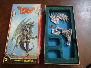 Vintage Grenadier Models Dragon Lords Bronze Dragon - 1984