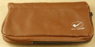 Smoking Pipe & Tobacco Real Leather Pouch Vintage Very Slightly