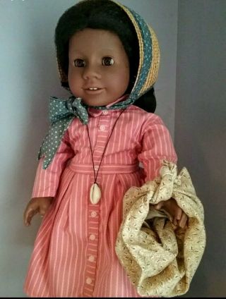 Vintage Pleasant Company Early Edition American Girl Addy Doll Full Meet