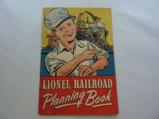 Vintage 1944 Lionel Railroad " Planning Book "