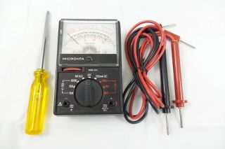 Vintage Micronta Multitester Multimeter - 2000 Ohms (22 - 212)