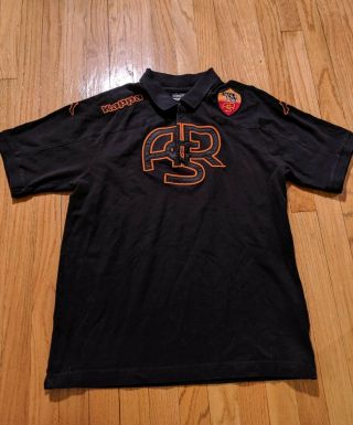 Kappa Italian Football Club As Roma Polo Shirt Men 